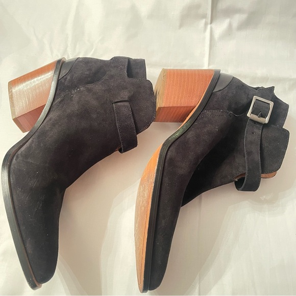 Black Leather Rag & Bone Ankle Boots Size 41 (Approx. US 11) - Picture 3 of 7